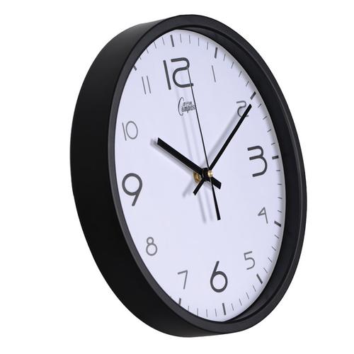 康巴丝金属挂钟创意时尚个性欧式电波钟客厅静音时钟表简约大壁钟-图1